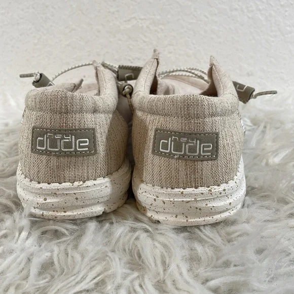 HEY DUDE WALLY FUNK WHEAT SHOES SIZE 11 - Picture 6 of 12